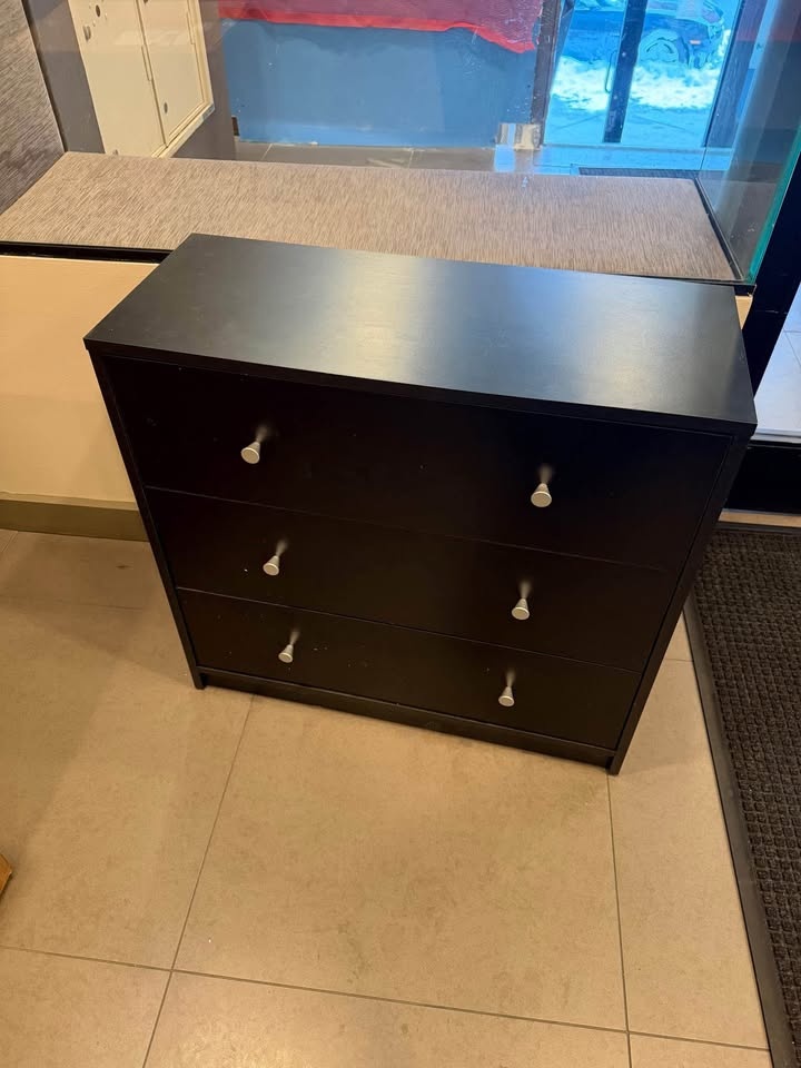 MOVE OUT SALE: Modern 3 Drawer Wooden Chest - photo 4