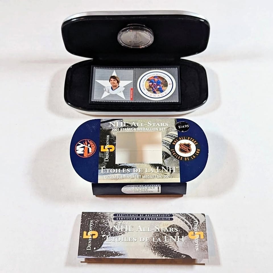 NHL All-Stars Denis Potvin Medallion Set 2001