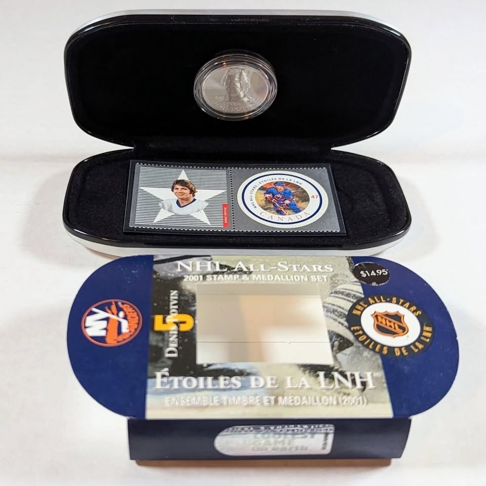 NHL All-Stars Denis Potvin Medallion Set 2001 - photo 4