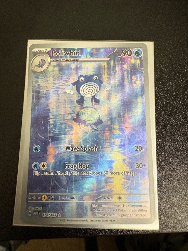 Pokemon TCG Poliwhirl 176/165 LP