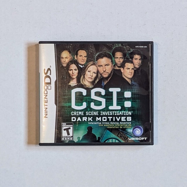 CSI: Dark Motives (Nintendo DS)