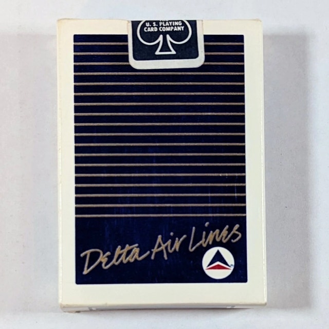 Delta Air Lines Playing Cards "The U.S. Playing Card Co." New