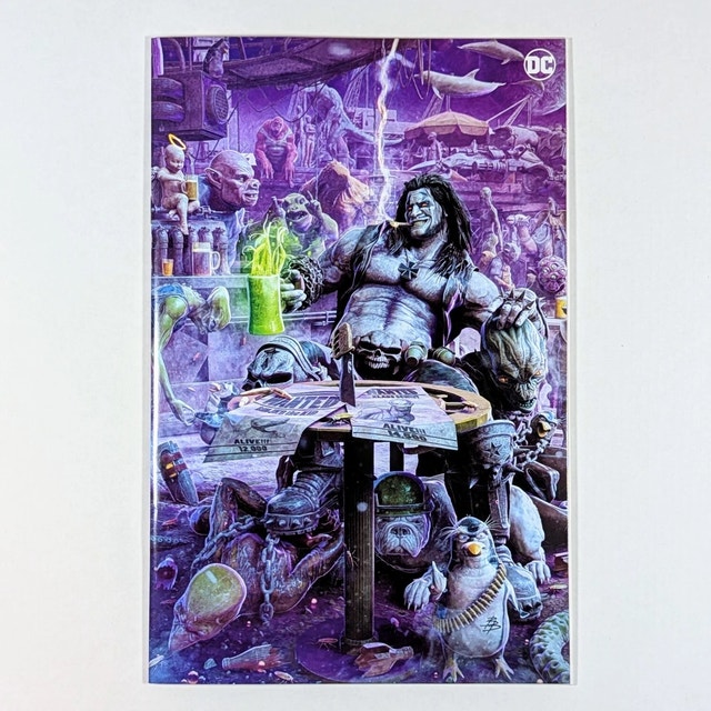 The Omega Men #3 Björn Barends Card Stock Virgin Variant 2024 - photo 3