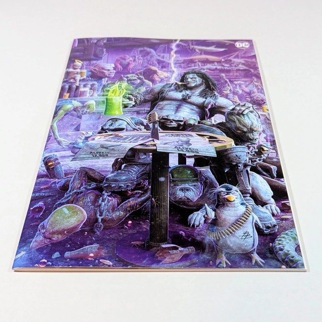 The Omega Men #3 Björn Barends Card Stock Virgin Variant 2024 - photo 4