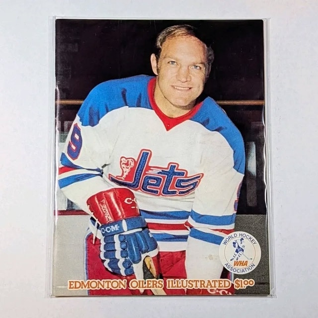 WHA Edmonton Oilers Program Jan 24, 1974