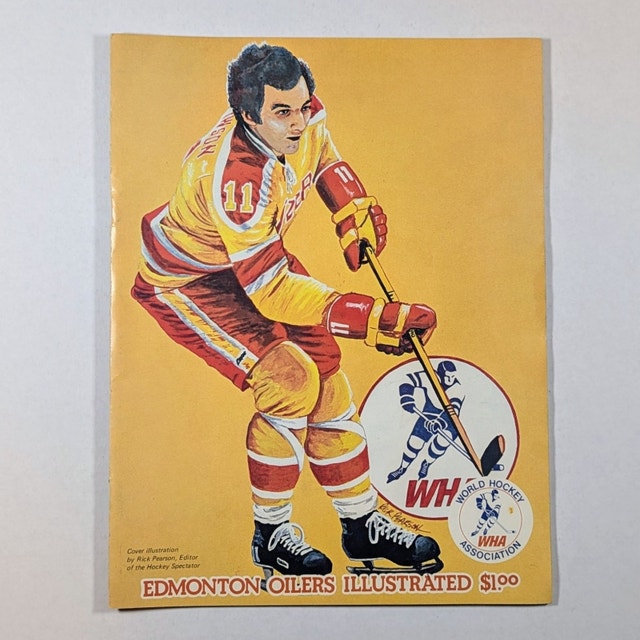 WHA Edmonton Oilers Program March 15, 1974 - photo 2