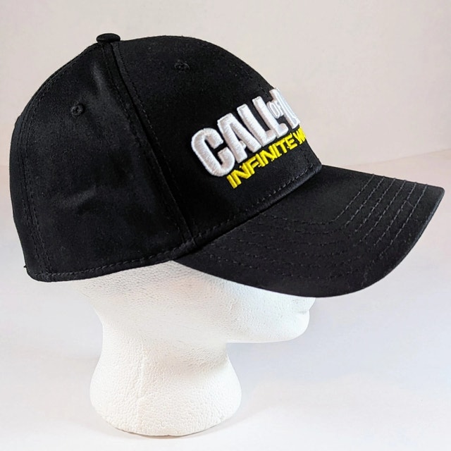 Call Of Duty Infinite Warfare Hat Black Large Stretch Back - photo 3