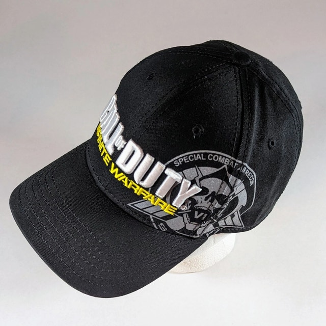 Call Of Duty Infinite Warfare Hat Black Large Stretch Back - photo 5