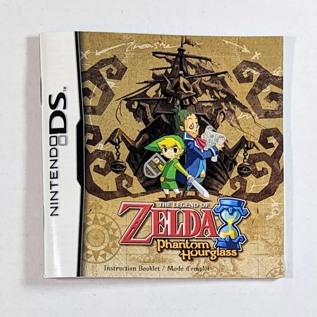 Nintendo DS – Zelda: Phantom Hourglass Manual