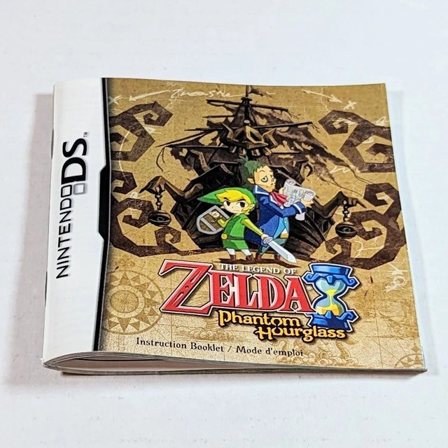 Nintendo DS – Zelda: Phantom Hourglass Manual - photo 2