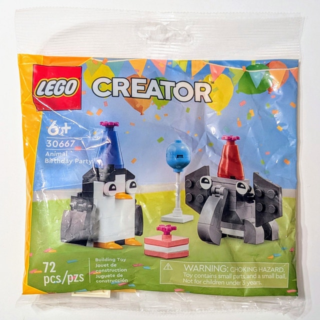 LEGO Creator Animal Birthday Party Polybag #30667