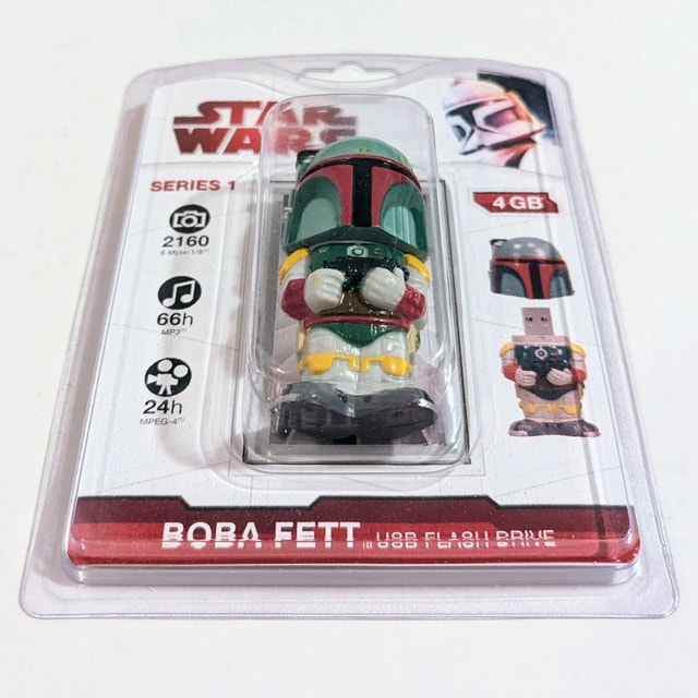 Star Wars Boba Fett USB Flash Drive 4GB – Tyme Machines 2009 - photo 2