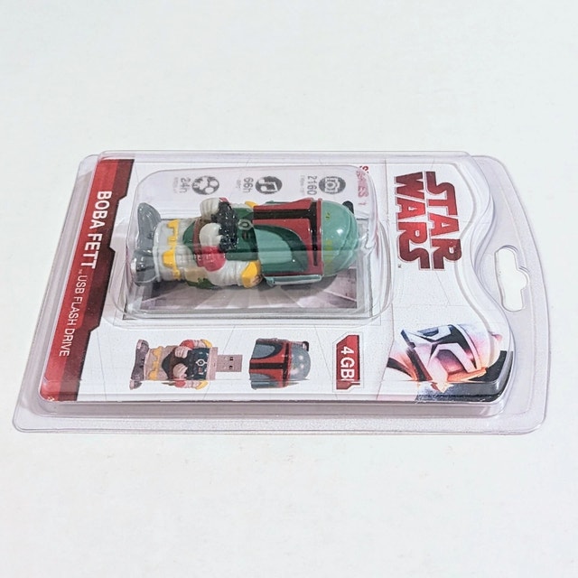 Star Wars Boba Fett USB Flash Drive 4GB – Tyme Machines 2009 - photo 4