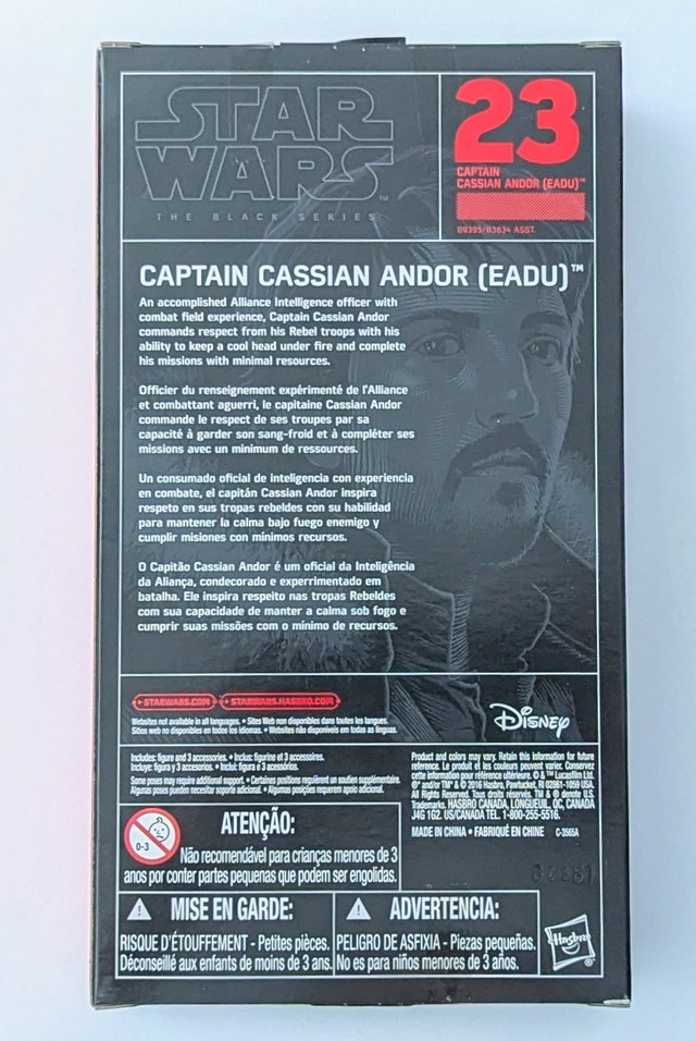 Star Wars Black Series Captain Cassian Andor 6" - photo 5