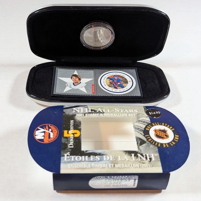 NHL All-Stars Denis Potvin Medallion Set - photo 4