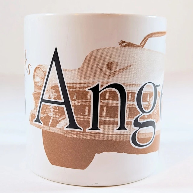 Starbucks Los Angeles City Mug Series Brown Car 20 oz 1994 - photo 4