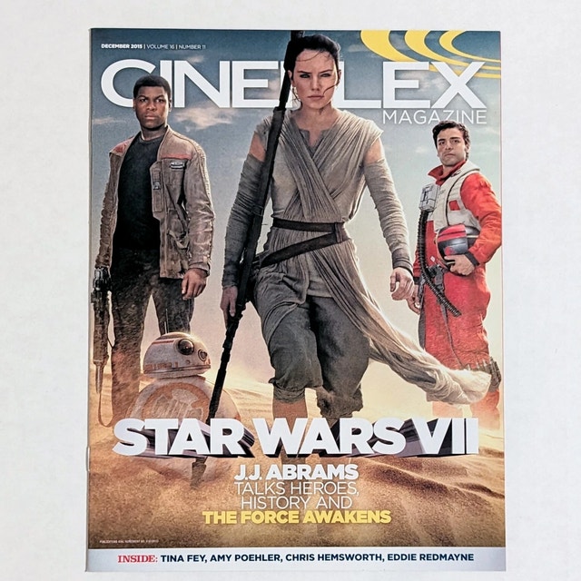 Star Wars Cineplex Magazine Collection 2015-2019, Lot of 5 - photo 4