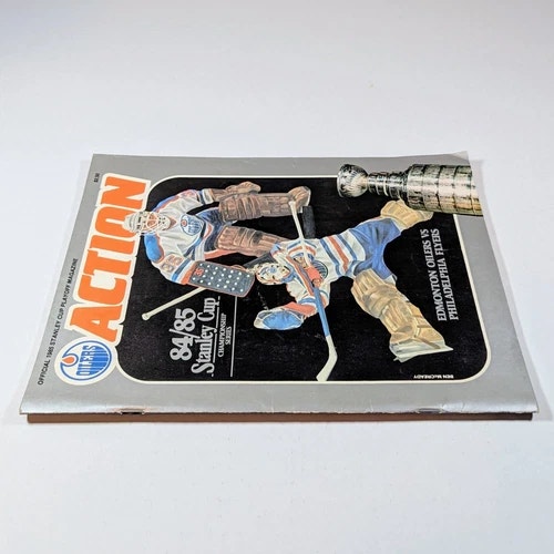 Edmonton Oilers 1984-85 Stanley Cup Series Oilers Action Program - photo 4