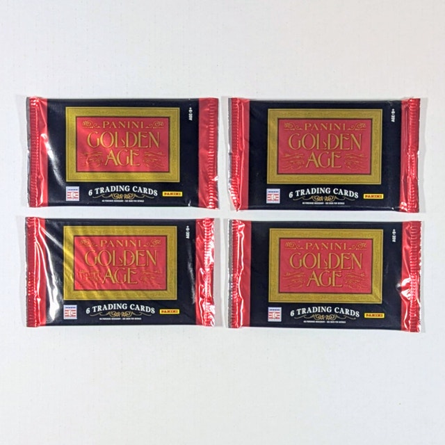 2012 Panini Golden Age Hobby Pack – Lot of 4 Sealed Packs