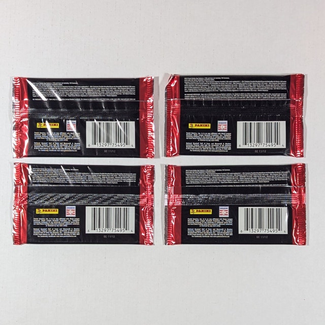 2012 Panini Golden Age Hobby Pack – Lot of 4 Sealed Packs - photo 3