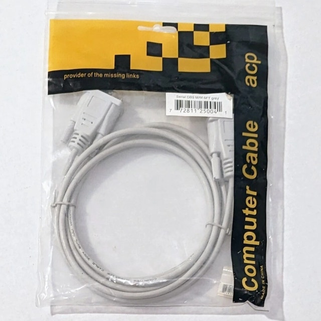 PC Converter Extension Cable – Male to Male SERIAL 9 PIN