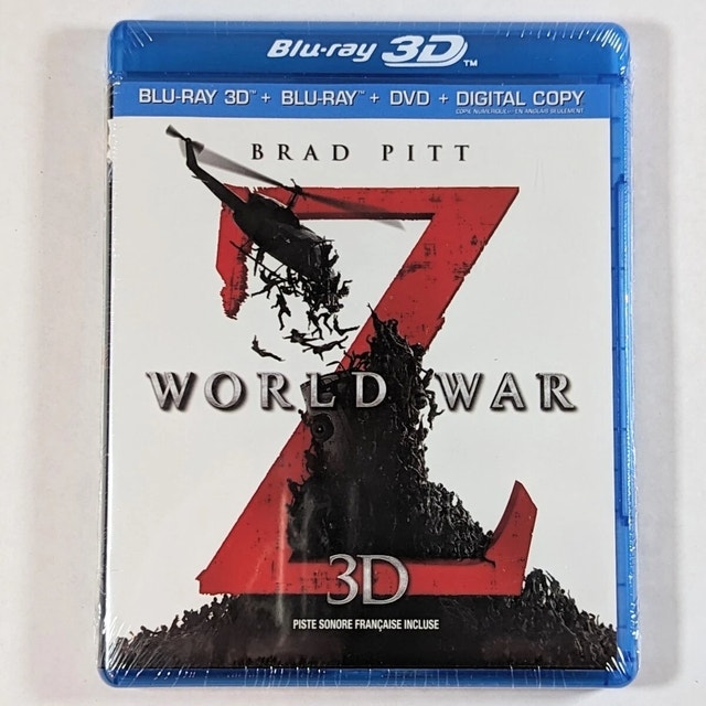 World War Z 3D Blu-ray/DVD 3-Disc Set