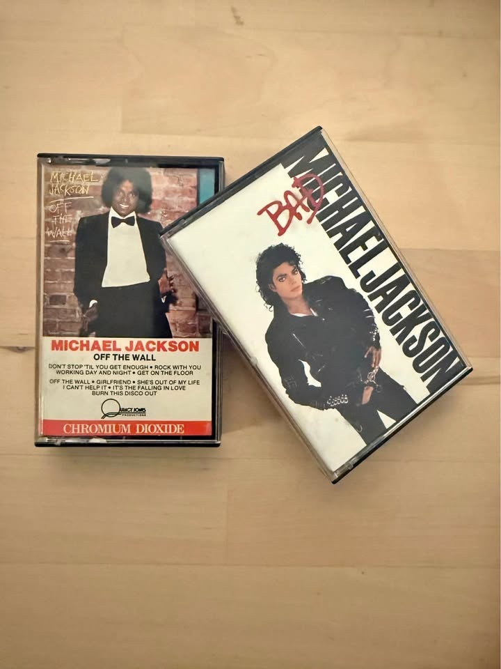 Two Michael Jackson Classic Cassettes