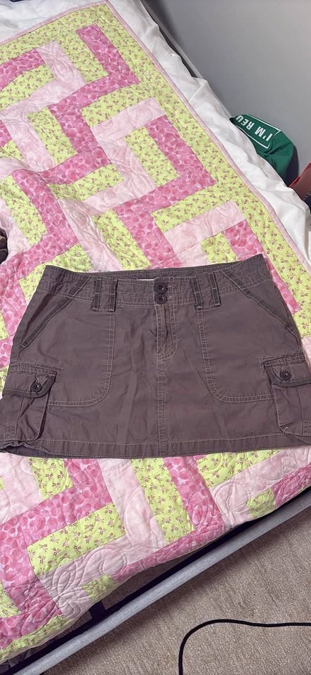 Cargo Mini Skirt