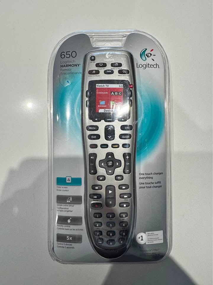 Logitech Harmony 650 All In One Remote Control