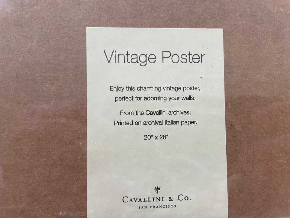 Vintage World Map Poster – Cavallini & Co. (20” x 28”) - photo 2