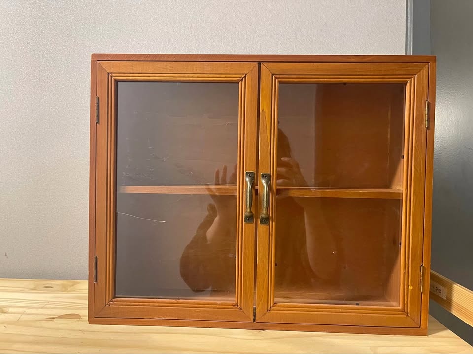 Wood tea organizer
