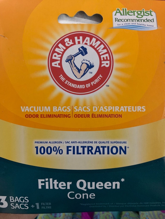 Arm & Hammer Vaccum Bags and Filter Cone
