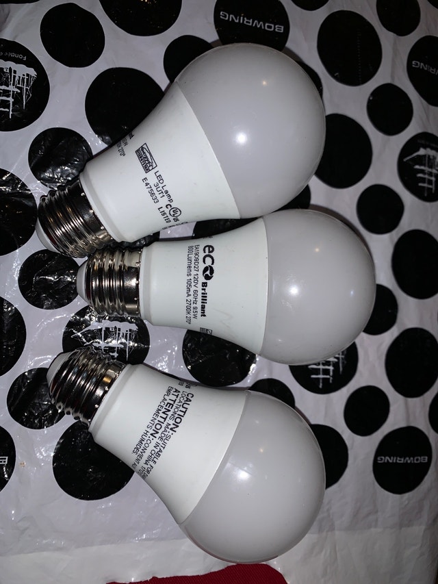 3 for $2 Yellow Light Bulb
