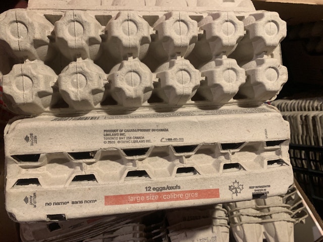Egg Cartons (size of dozen eggs) - photo 2