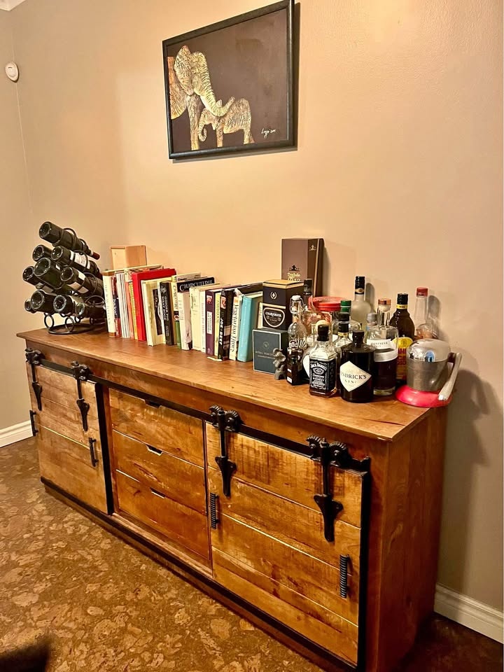 73" Media Console/Dining Sideboard