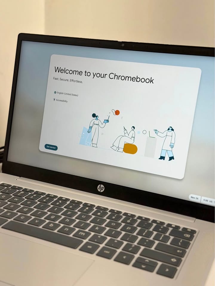 HP Chromebook 14" Laptop (2024) – FHD | Intel N100