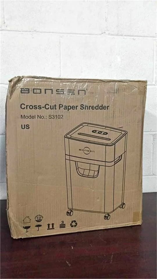 BONSEN 16-Sheet Heavy Duty Paper Shredder