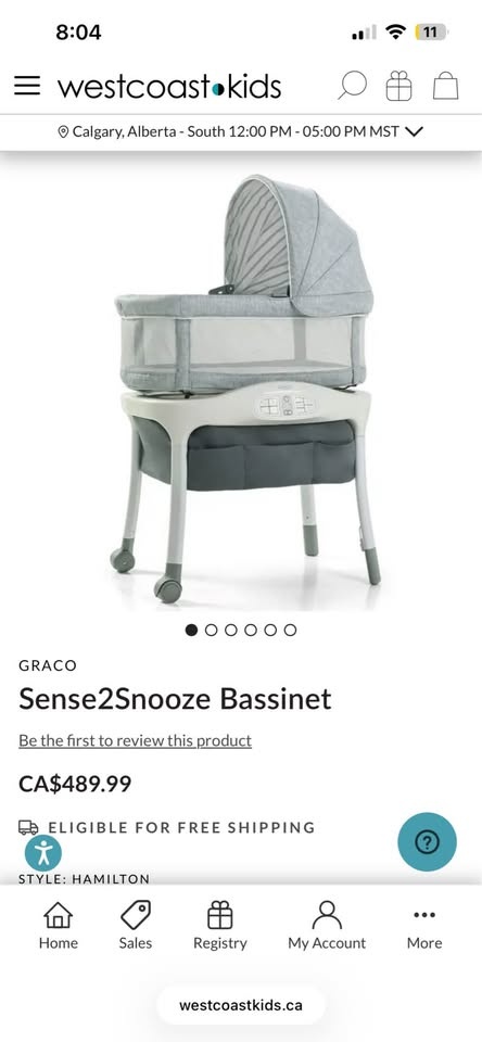 Graco sense2snooze bassinet - photo 2