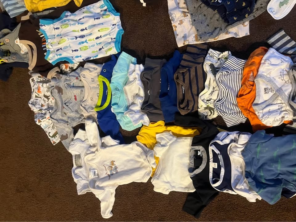 46 items- 0-3 month baby boy bundle - photo 2