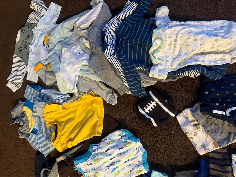 46 items- 0-3 month baby boy bundle - photo 3