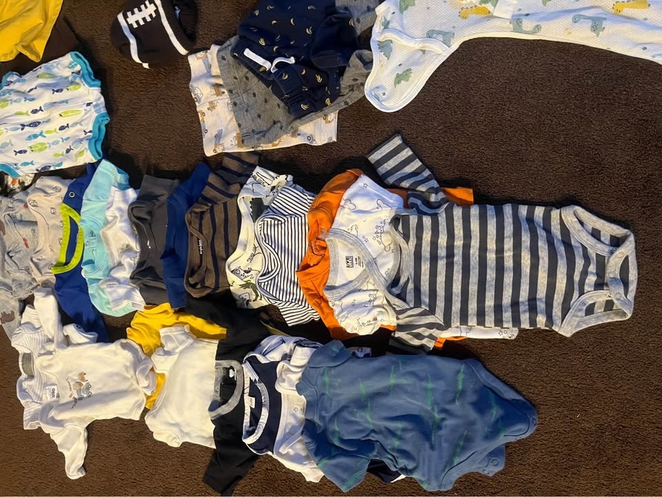 46 items- 0-3 month baby boy bundle - photo 5