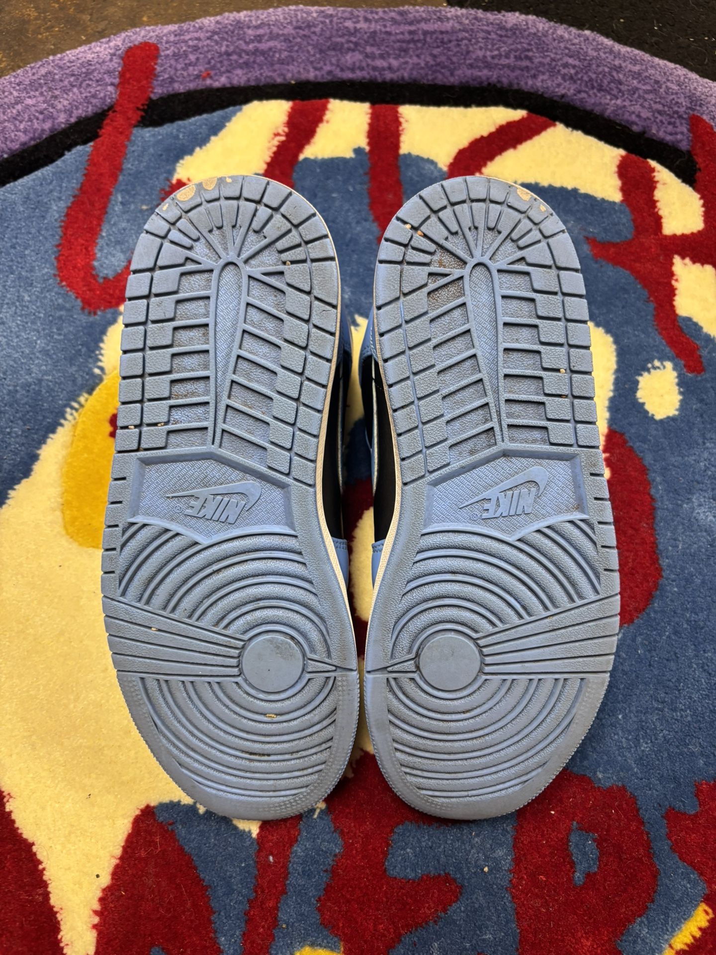Air Jordan 1 Mid University Blue - photo 3