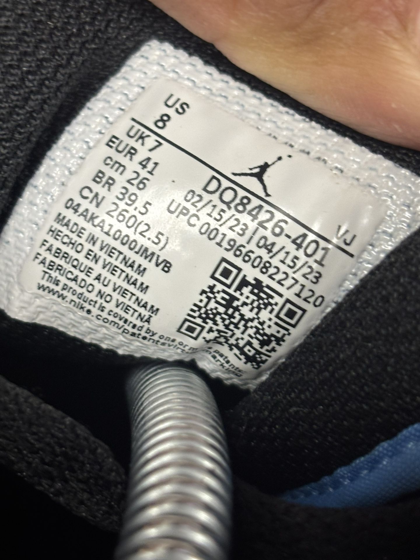 Air Jordan 1 Mid University Blue - photo 5