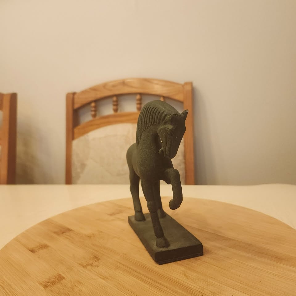 Cast Bronze Horse Statue, Franklin Mint, 1985 - photo 5