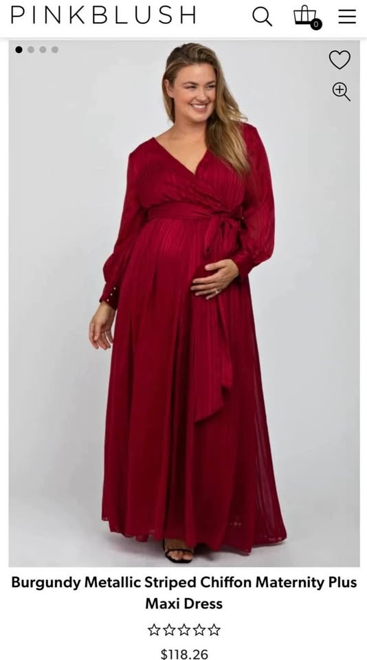 Maternity Dress - PinkBlush Maternity