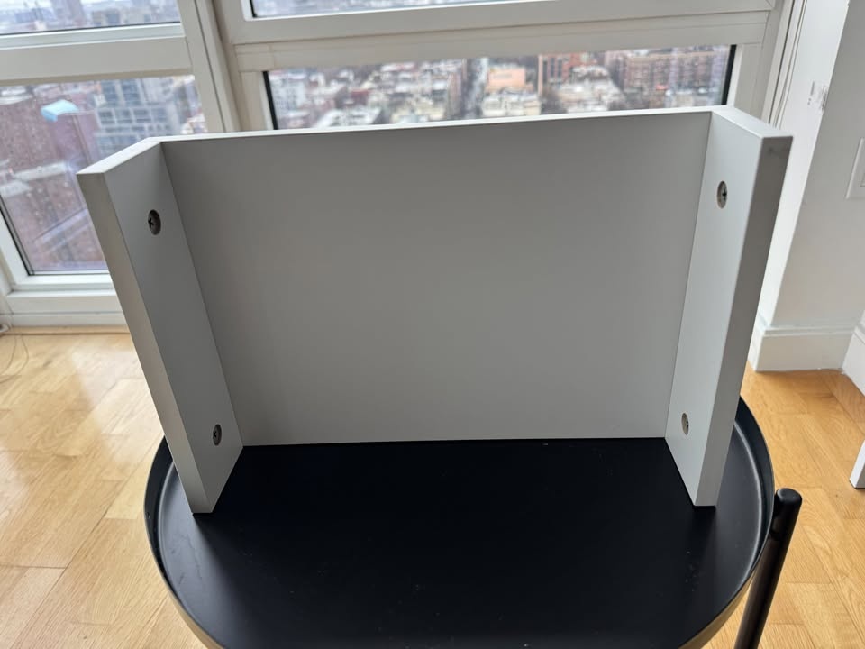 TEAMIX Wood Monitor Stand - 2 Pack (WHITE) - photo 3