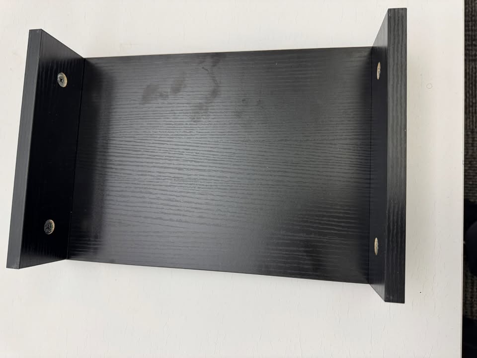 TEAMIX Wood Monitor Stand - 2 Pack (Black) - photo 3