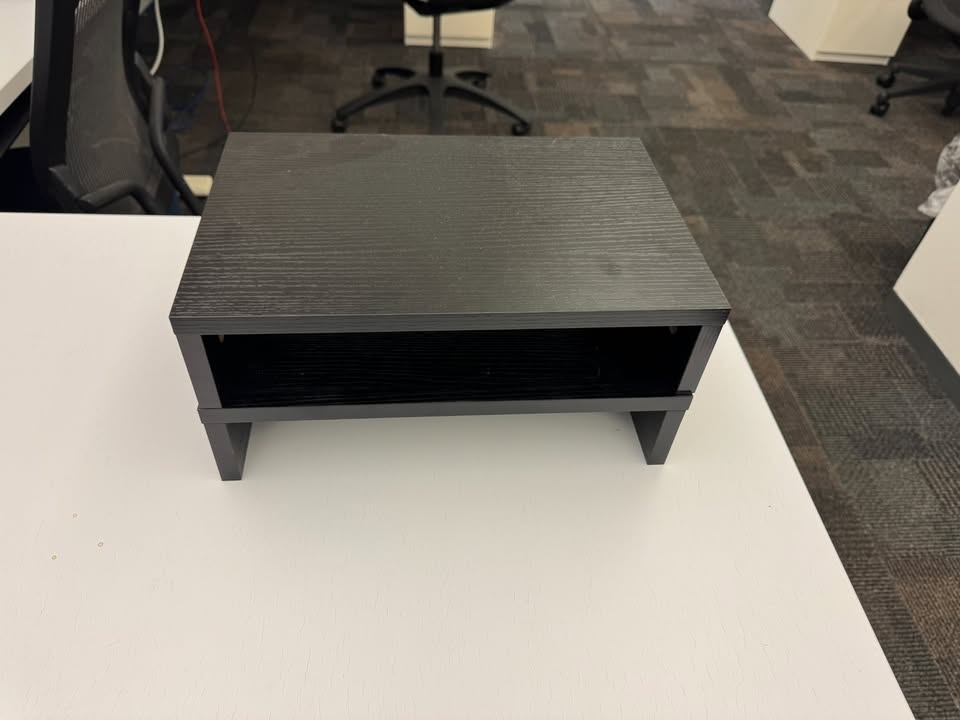 TEAMIX Wood Monitor Stand - 2 Pack (Black) - photo 4