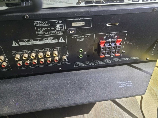 Kenwood Audio Receiver Ar-404 - photo 3