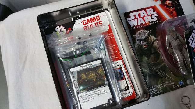 16 Pieces Star Wars Toy Keychains, Figures, Card Game - photo 4